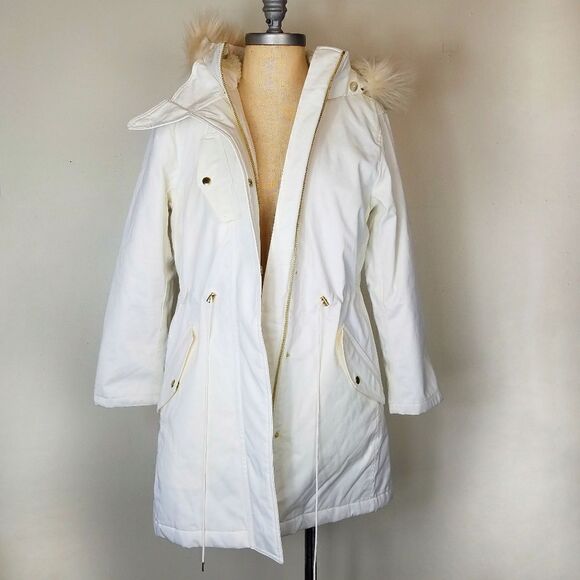 J. Crew New Perfect Winter Parka $398 Ivory size XS - Picture 8 of 15